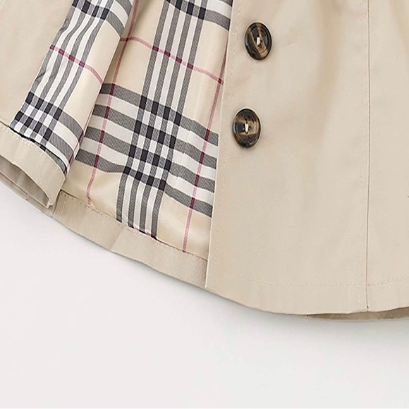 SOLD! NWT Toddler Girl Trench Fashion Coat - Picture 4 of 10